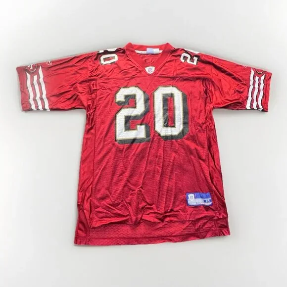 San Francisco 49ers #20 Garrison Hearst Football Jersey Men's Medium Vintage - Picture 2 of 5